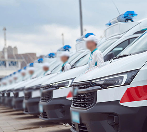 汝阳县服务车队展示